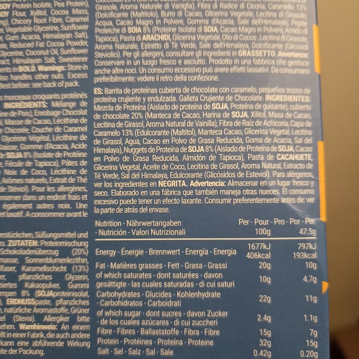 review photo of Protein Works Chocolate Biscuit Crunch Ridiculous Vegan Protein Bar shared by @earthlingmalna on 14 May 2022 - review