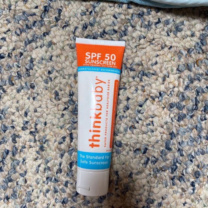 photo of Think baby SPF 50 Sunscreen shared by @caseyy5 on  16 Jul 2021 - review