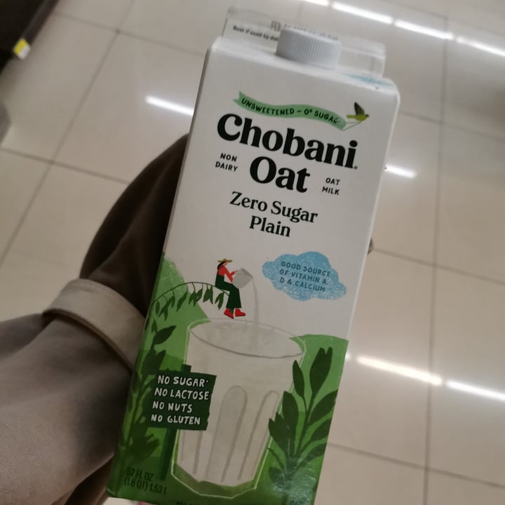 photo of Chobani Oat Oat milk Vanilla No Sugar shared by @taidejaja on  14 Feb 2022 - review