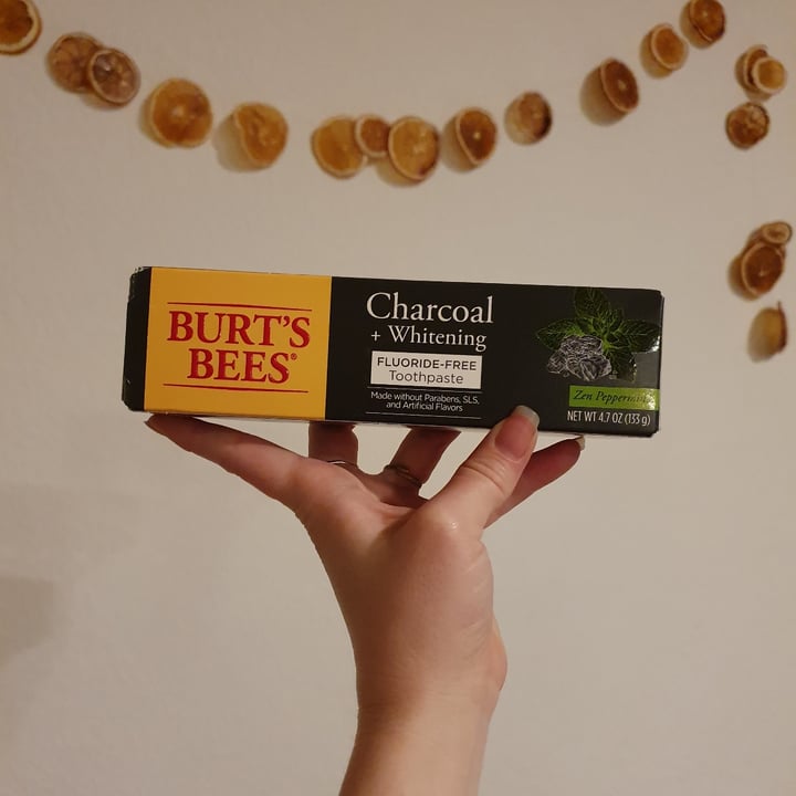 Burt’s Bees Zen Peppermint Charcoal Toothpaste Review abillion