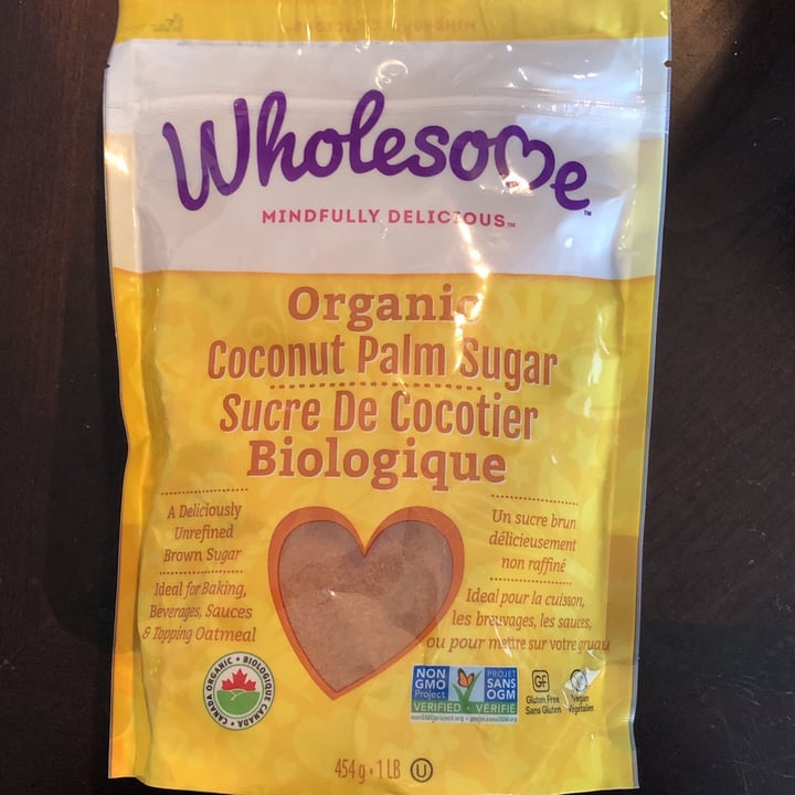 review photo of Wholesome Organic Coconut Palm Sugar Organic coconut palm sugar shared by @veganator on 20 Dec 2021 - review