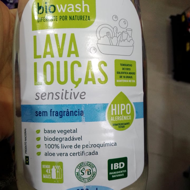 photo of Biowash Bio wash lava louças concentrado shared by @faah on  06 Jul 2022 - review