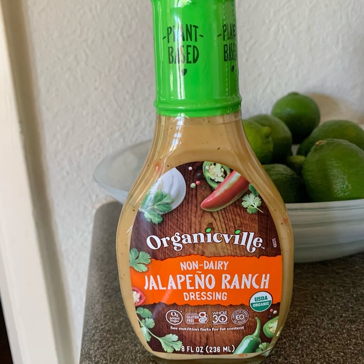 photo of Organicville Non-Dairy Jalapeño Ranch Dressing shared by @calysa14 on  15 Apr 2022 - review