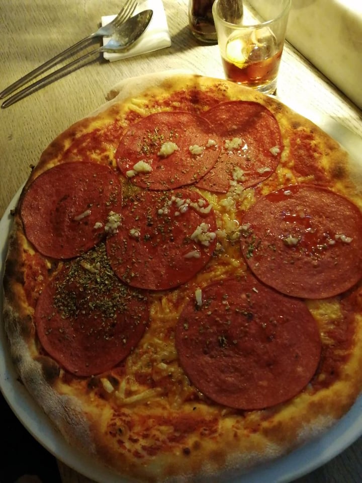 review photo of VAPIANO Pizza Salami, Vegan shared by @crispytofu on 11 Mar 2020 - review
