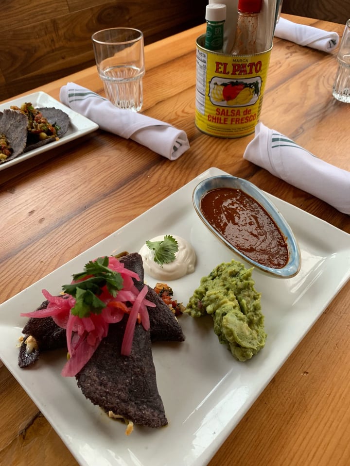 review photo of El Grito Taqueria Vegan quesadilla shared by @skye on 11 Dec 2019 - review