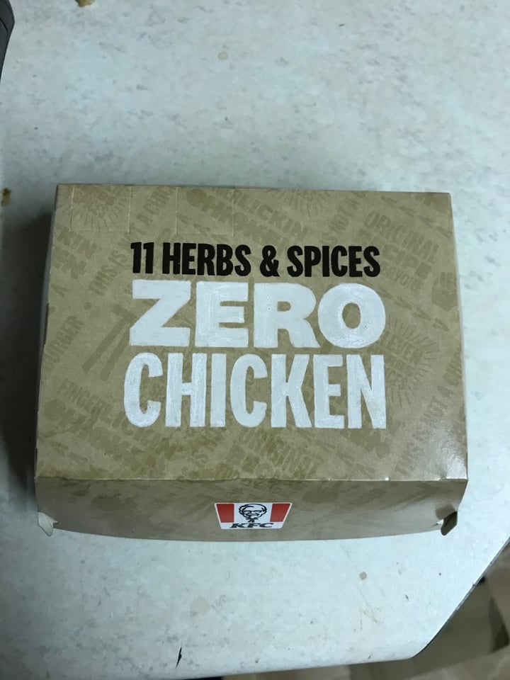 photo of KFC Vegan No Chicken Burger shared by @vegemma on  08 Jan 2020 - review
