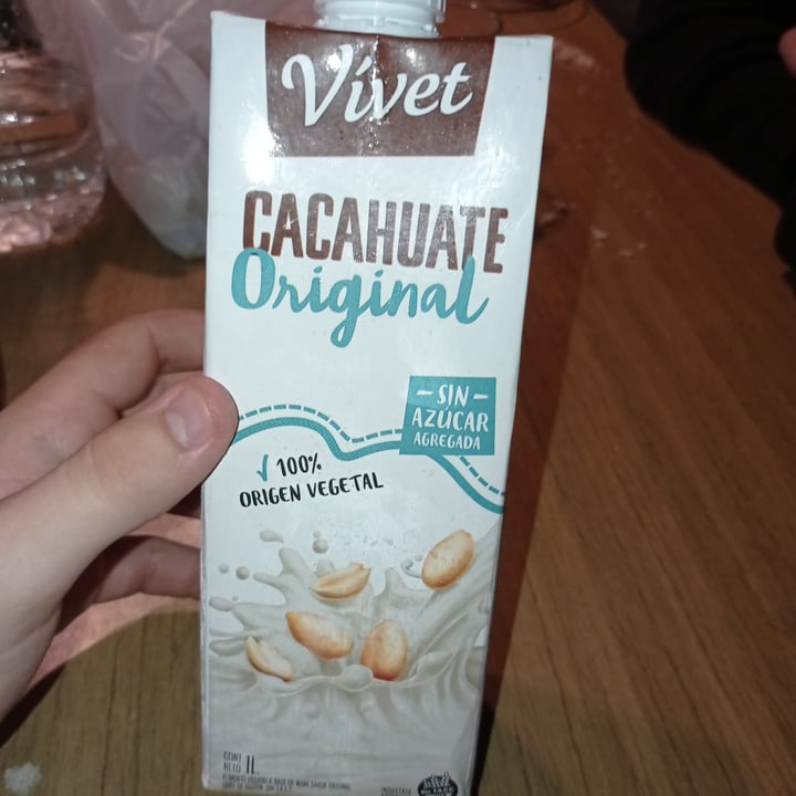 photo of Vívet Leche de Cacahuate sabor Original Sin Azúcar shared by @frangaliani on  30 Jan 2022 - review