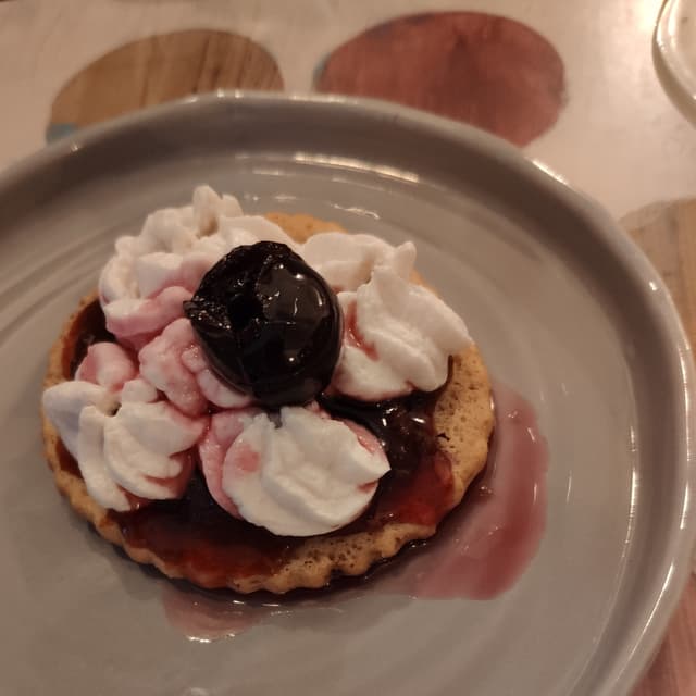 Photo of the dish “Biscotto Al Pepe Rosa”