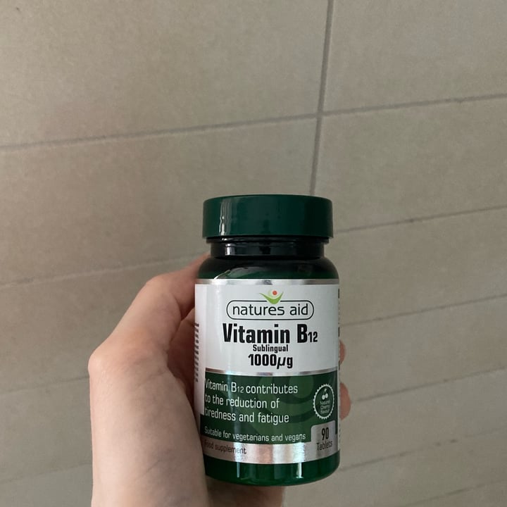 photo of natures aid Vitamin b12 sublingual shared by @helenax on  14 Jul 2022 - review
