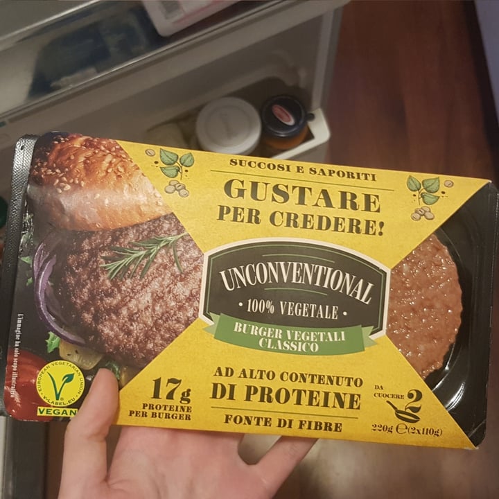 review photo of Unconventional Burger Vegetale Classico - Classic Burger shared by @sabrinarr on 08 Jul 2022 - review