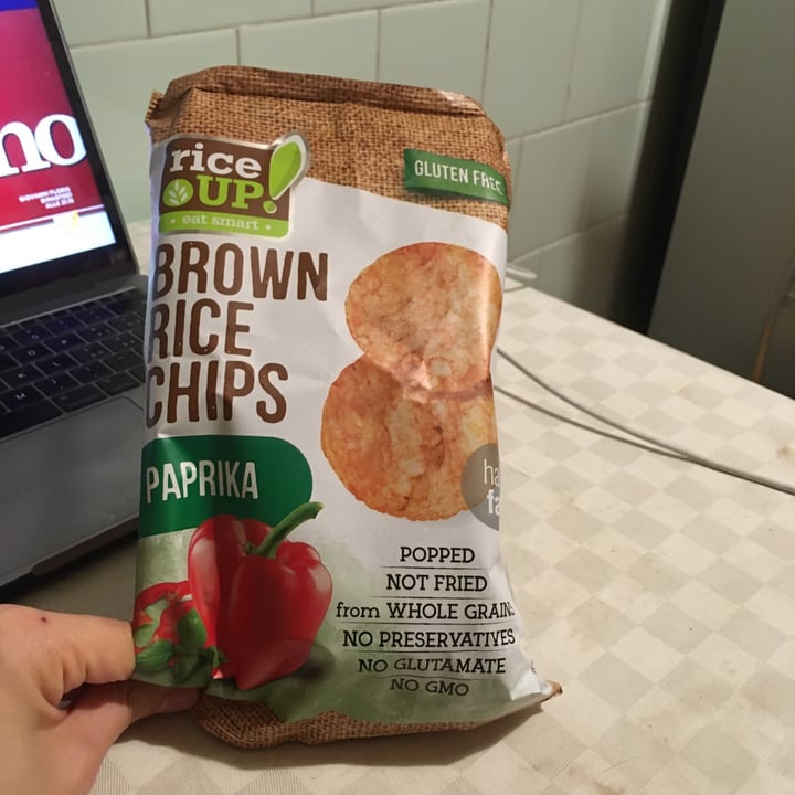 photo of Rice Up! Paprica brown rice crisps shared by @bess on  09 Nov 2022 - review