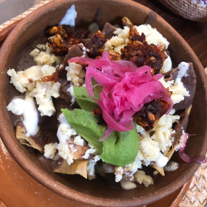 photo of Na Tlali Chilaquiles de frijol shared by @andyachiu on  25 Jul 2021 - review