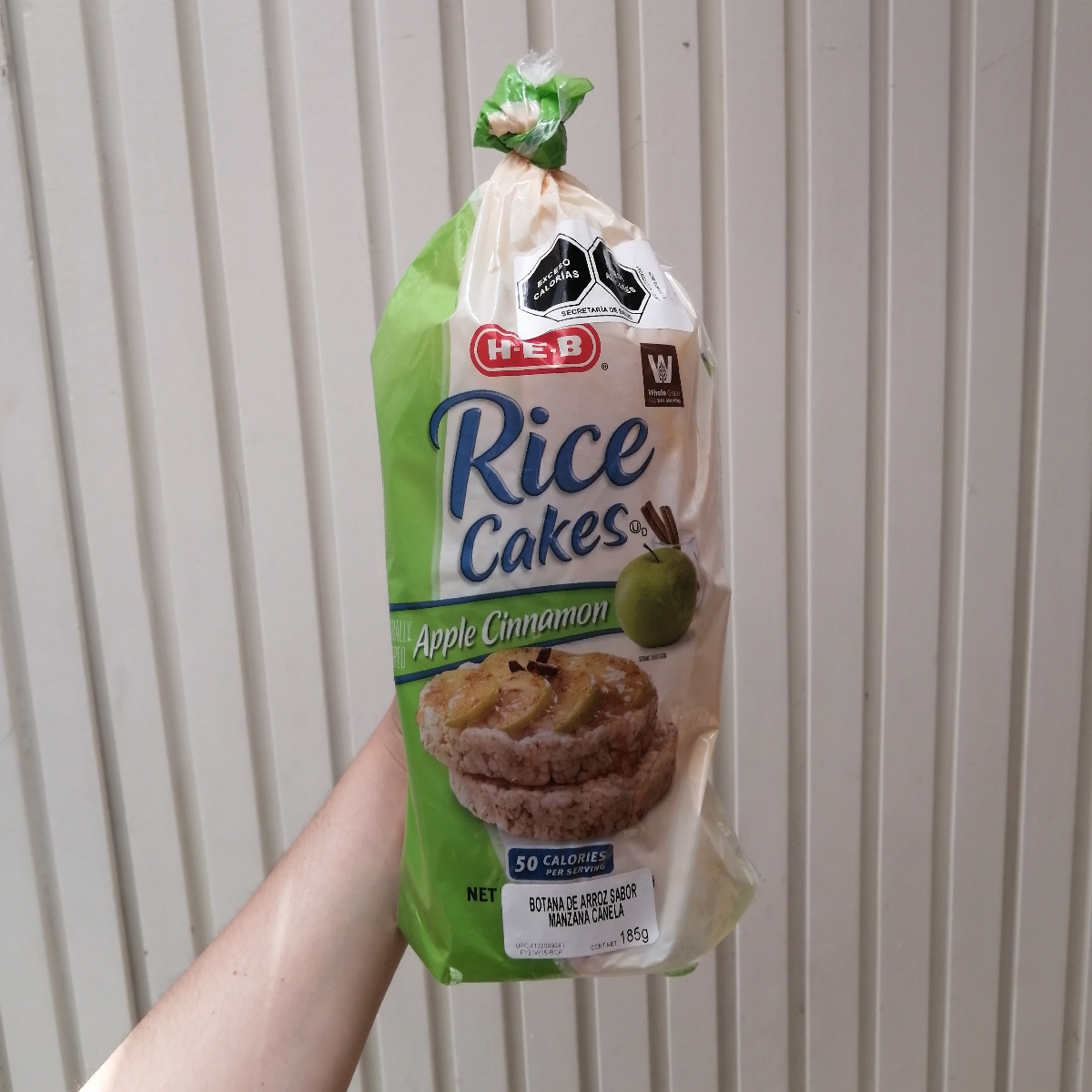 HEB Rice cake Manzana Canela Reviews abillion