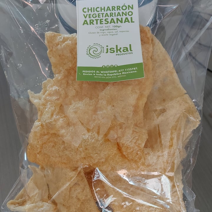 photo of Iskal Chicharron vegano artesanal shared by @jaimeyra on  28 Jun 2021 - review