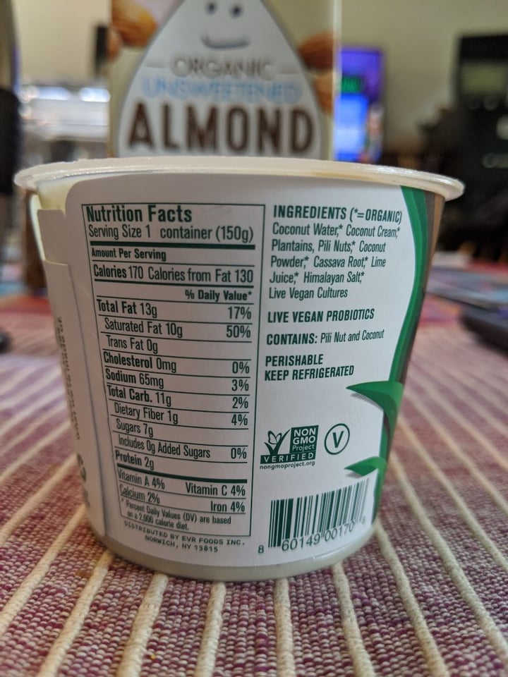 review photo of Lavva Original Plant-Based Yogurt shared by @gulmer on 24 Mar 2020 - review