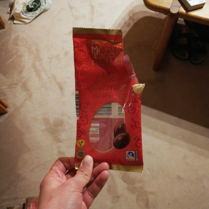 review photo of Moser Roth Mini Easter Eggs Dark Chocolate shared by @ilaria0 on 17 Apr 2022 - review