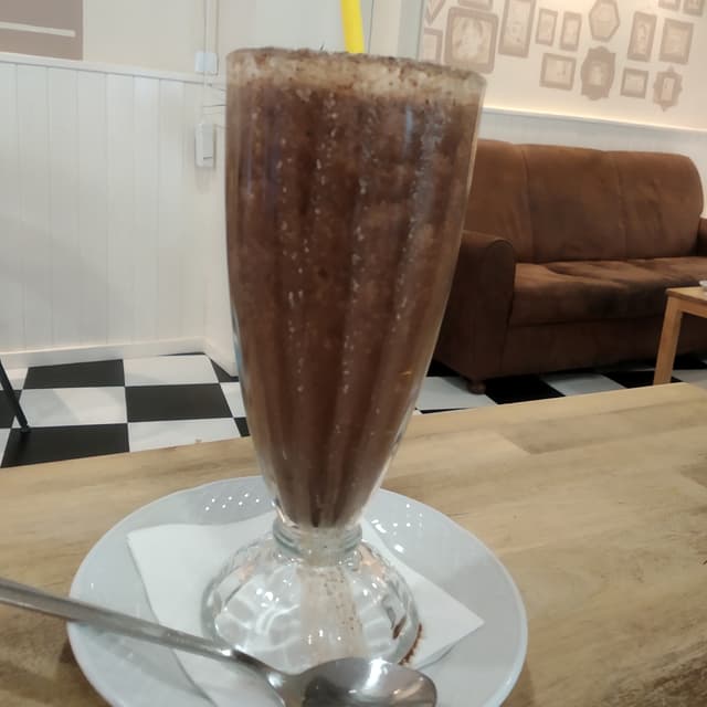 菜肴“Batido de oreo vegano”的照片
