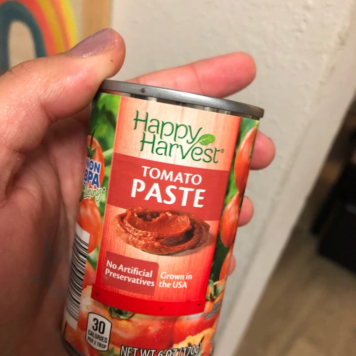 photo of Happy Harvest Tomato paste shared by @valeskafreire on  16 Nov 2021 - review
