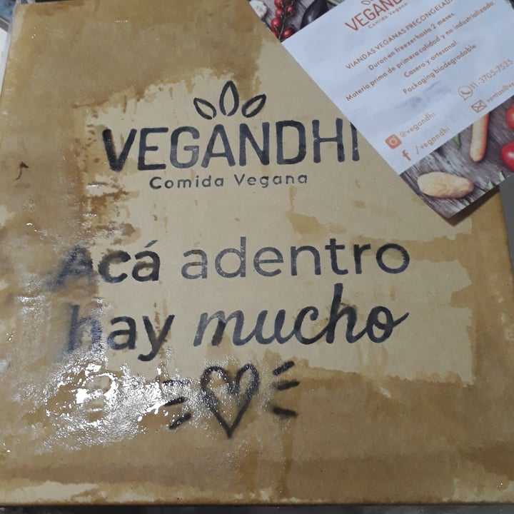 photo of Vegandhi - Comida Vegana Nuggets shared by @bariglesias on  18 Jul 2020 - review