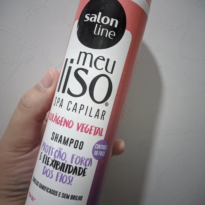 photo of Salon line shampoo meu liso colágeno Vegetal shared by @karinacarvalhog on  20 Nov 2022 - review