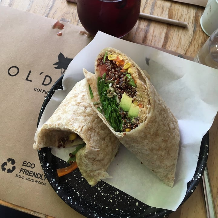 photo of OL'DAYS Coffee and Deli Vegan burrito shared by @lauchis on  08 May 2021 - review