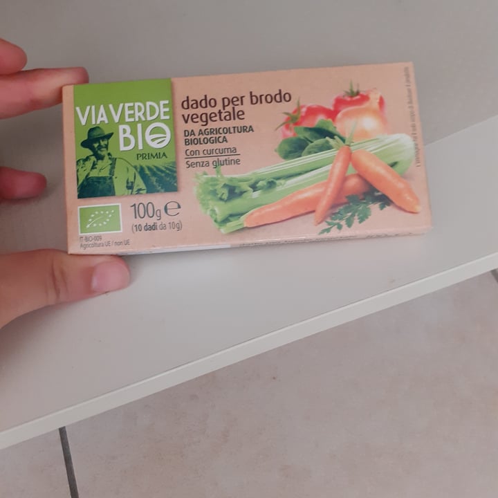 review photo of Via verde Bio primia Dado Per Brodo Vegetale da Agricoltura Biologica shared by @sararota on 07 Sep 2022 - review