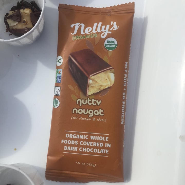photo of Nelly's Organics Nutty Nougat Bar shared by @lindailse on  13 Feb 2021 - review