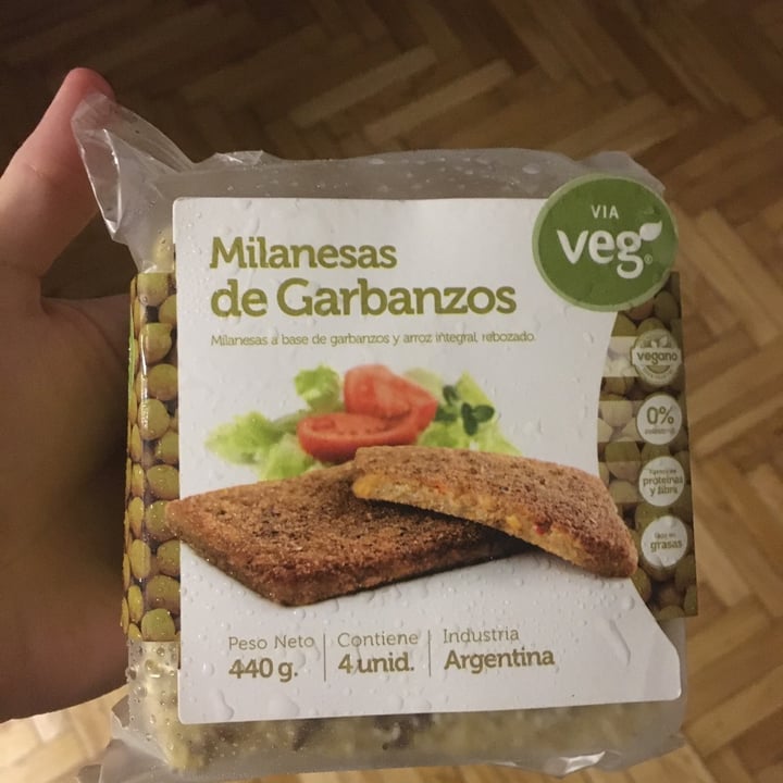 review photo of Via Veg Milanesas De Garbanzos shared by @leandiluigi on 01 Jun 2020 - review