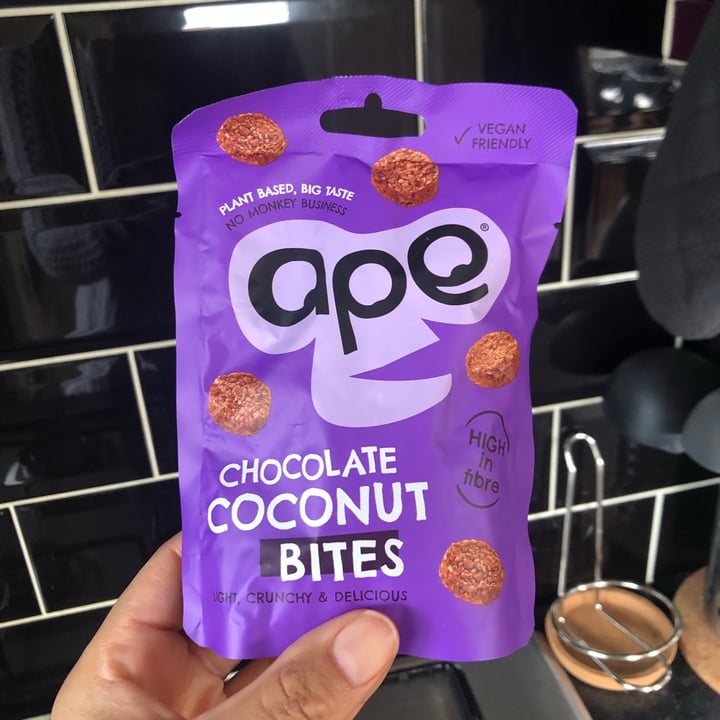 photo of Ape Chocolate Coconut Bites shared by @southernveganupnorth on  28 Feb 2021 - review