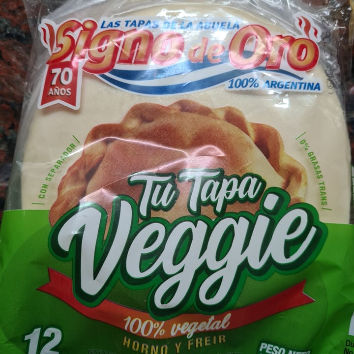 photo of Signo de Oro Tapa De Empanada Veggie shared by @annto on  12 Aug 2022 - review