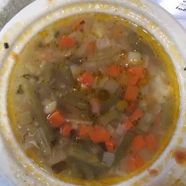 「Minestra Di Verdure」の料理の写真