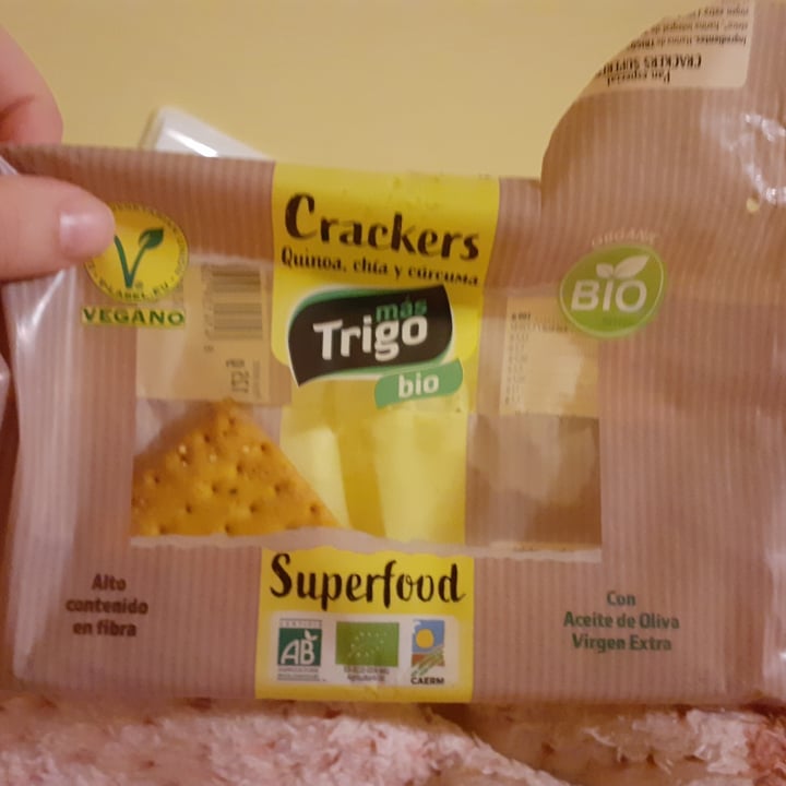 review photo of Mástrigo Crackers de quinoa, chía y cúrcuma shared by @pirita on 16 Mar 2021 - review