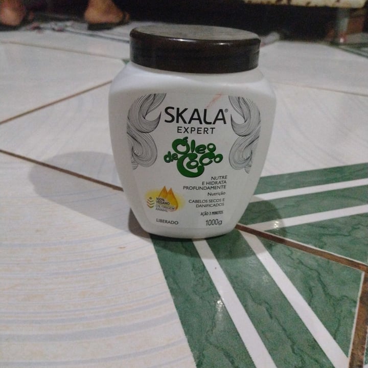 review photo of Skala Creme capilar óleo de coco shared by @euzukinha on 28 Jan 2022 - review