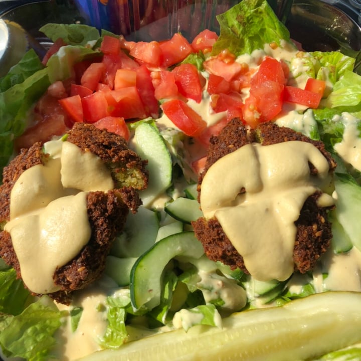 photo of Curia On The Drag Falafel Salad shared by @manuelaw on  31 Aug 2021 - review