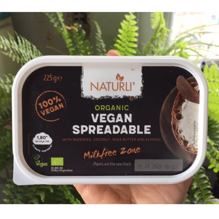 review photo of Naturli' Naturli’ Organic Spreadable shared by @jtreal on 27 Apr 2020 - review