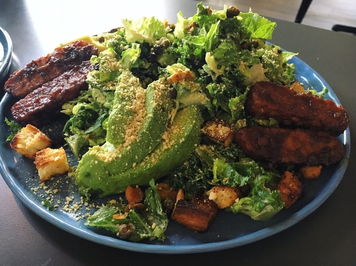 review photo of Leaf Caesar Salad shared by @kenziisntcool on 25 Dec 2019 - review