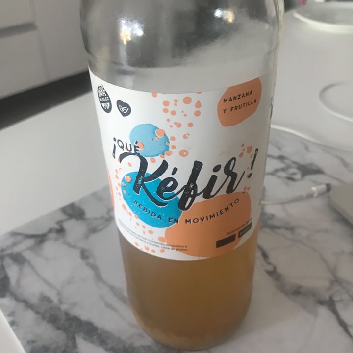 review photo of Qué kefir Kéfir sabor Manzana y Frutilla shared by @agusmedina on 16 May 2020 - review