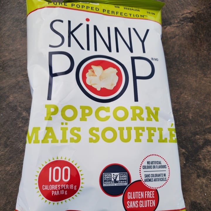 photo of Skinny Pop Original popped popcorn shared by @grandmaveg on  23 Apr 2022 - review