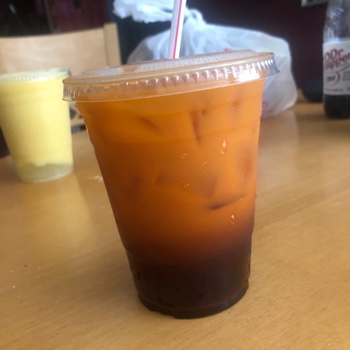 photo of Mitasie Vegan Cafe Thai Tea shared by @magicturtlez on  01 May 2020 - review