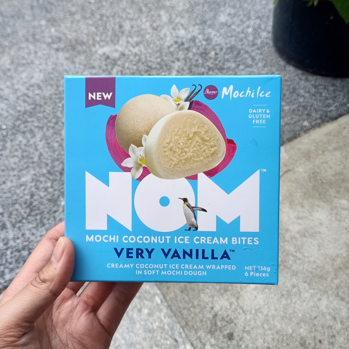 NOM Mochi Coconut Ice Cream Bites Very Vanilla Reviews abillion