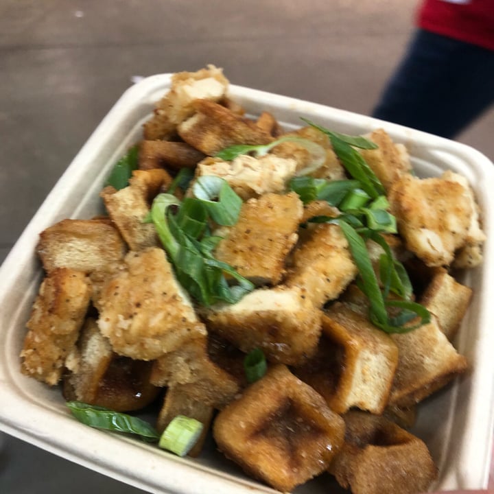 review photo of Getting Veggie With It @ Scotiabank Saddledome Waffles with a spiced maple dip shared by @archiesgirl on 13 Sep 2019 - review