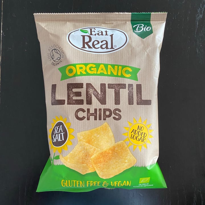 photo of Eat Real Organic lentil chips shared by @egglings on  25 Oct 2020 - review