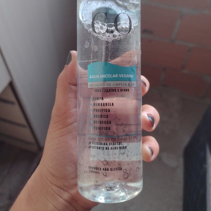 photo of C.O. Água Micelar Vegana shared by @analuizasimonato on  15 Oct 2022 - review