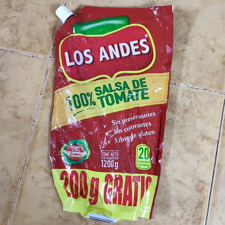 photo of los andes Salsa De Tomate shared by @tabattha on  17 Jun 2022 - review