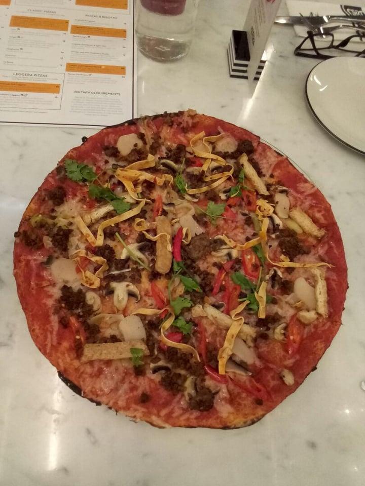 photo of PizzaExpress Impossible Mala Pizza shared by @veganspicegirl on  17 Oct 2019 - review