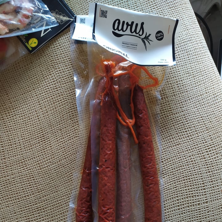 photo of Avus Chorizo vegetal Original shared by @airiin on  10 Dec 2021 - review