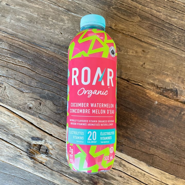 photo of Roar organic Watermelon Cucumber Electrolyte infusions shared by @rosiecanada on  15 Feb 2022 - review