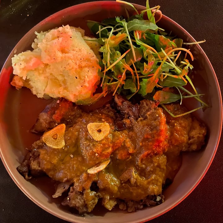 photo of Origami Scaloppine Al Seitan Con Purè shared by @marshyellow97 on  03 Jan 2022 - review