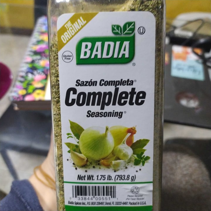 photo of Badia Sazón Completa shared by @camiigr on  22 Jul 2021 - review