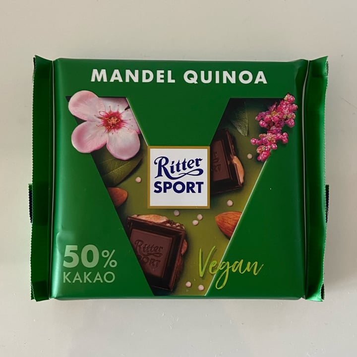 photo of Ritter Sport Mandel Quinoa 50% Cacao shared by @elisa7 on  02 Oct 2022 - review